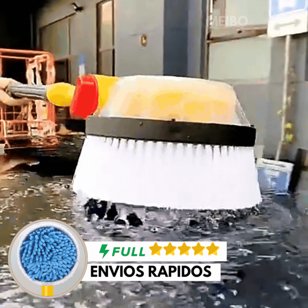 Cepillo de lavado de coches giratorio