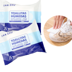 TOALLITAS HUMEDAS PARA ZAPATILLAS BLANCA